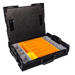 InsetBoxen Set F3 Orange/Gelb/Grau und Deckeleinlage Set für L-Boxx 102/ W-Boxx 102