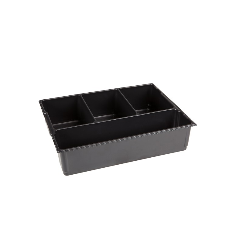 Kleinteileeinsatz 4 Mulden LB 136 und Deckeleinlage für die L-BOXX 136