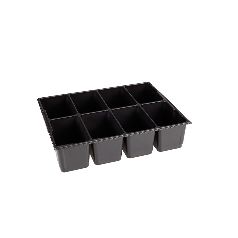 Kleinteileeinsatz 8 Mulden LB 136 und Deckeleinlage für die L-BOXX 136