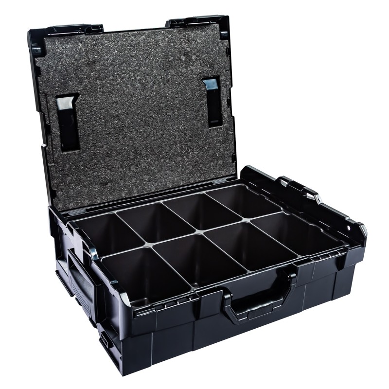 Kleinteileeinsatz 8 Mulden LB 136 und Deckeleinlage für die L-BOXX 136