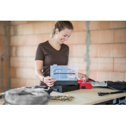 Sortimo Systemkoffer L-Boxx 102 anthrazit/Bosch kompatibel mit L-Boxx mini Deckel OPAK und Deckeleinlage