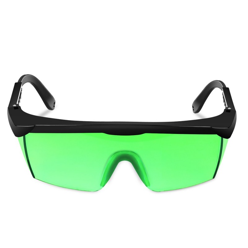 Huepar 603CG-BT grüner 3D Kreuzlinienlaser mit Teleskopstange Brille