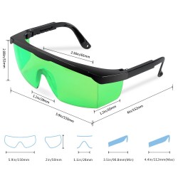 Huepar GL01G Grüne Laserbrille