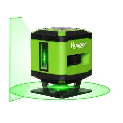 Huepar FL360G Fliesen Laser Grün, Kreuzlinienlaser für die Verlegung von Fliesen
