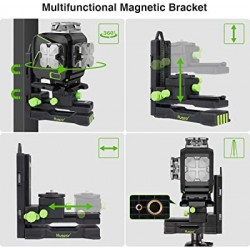 Huepar S04CG 4D Kreuzlinienlaser Mit Halterung
