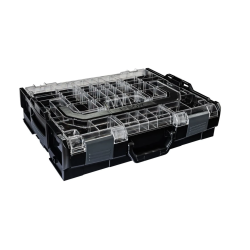 Sortimo Systemkoffer L-Boxx 102 Deckel Transparent anthrazit/Bosch kompatibel